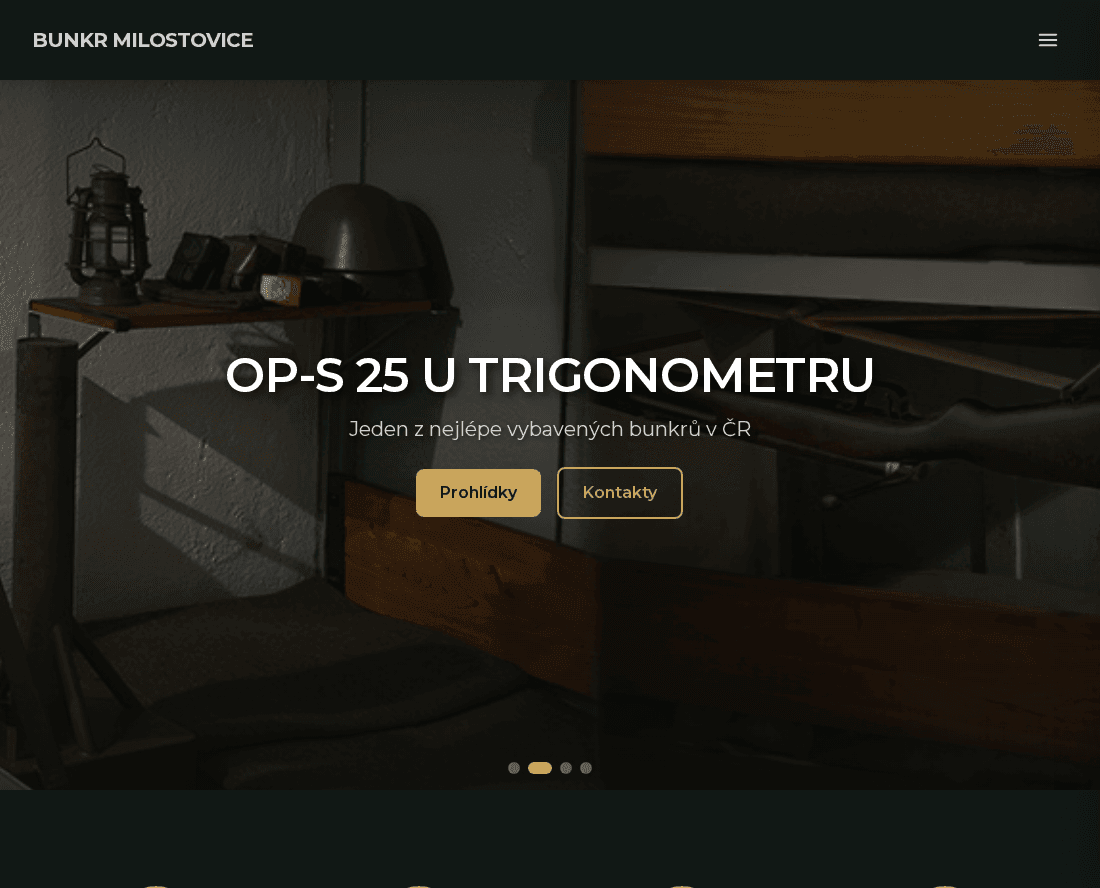 Bunkr Milostovice - Pevnostní muzeum OP-S 25 - vícejazyčné CZ/PL/DE/EN
